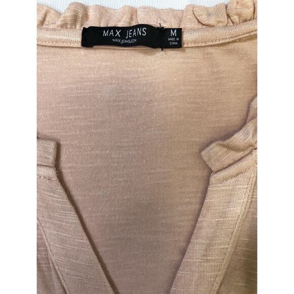 VTG Women’s Top Blouse SZ M PinkFloral Embroidered Sleeveless Boho Feminine - Picture 6 of 14